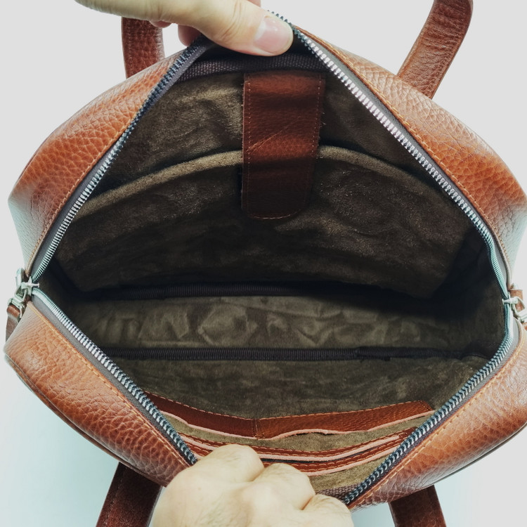 کیف دانشجویی چرم دایموند تبریز